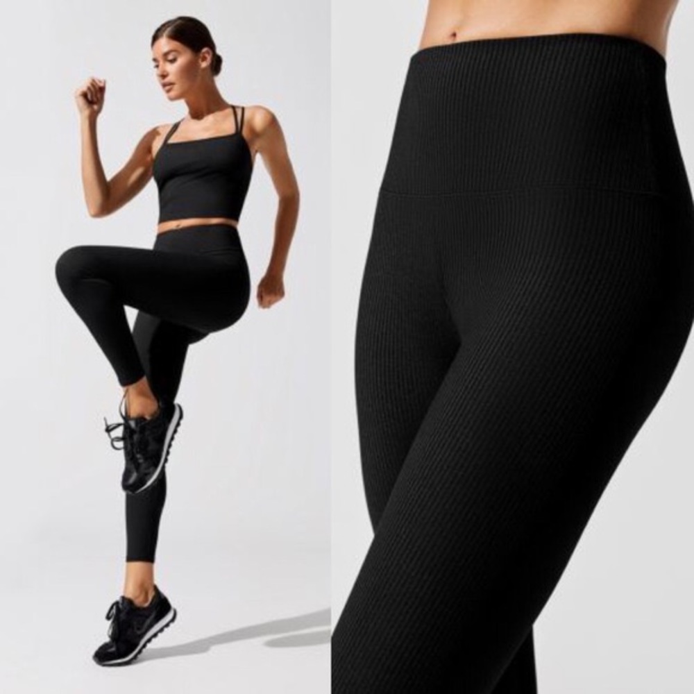 Carbon38 Ribbed Leggings XS